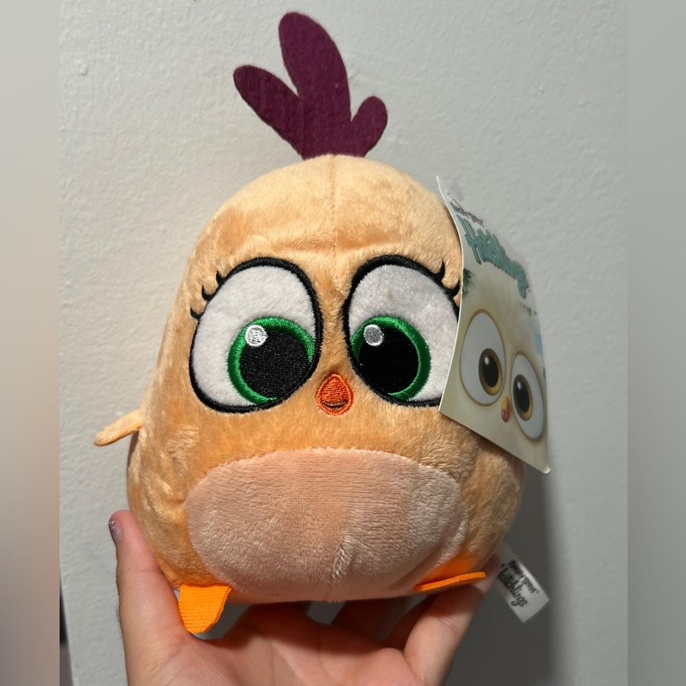 Angry Birds Hatchlings
Plushie orange bird.
Peluche de niños